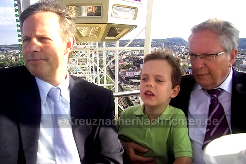 Jahrmarkt Bausch und gilsdaorf auf Riesenrad
