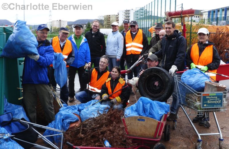 Nach dem Winzenheimer Frühjahrsputz ...