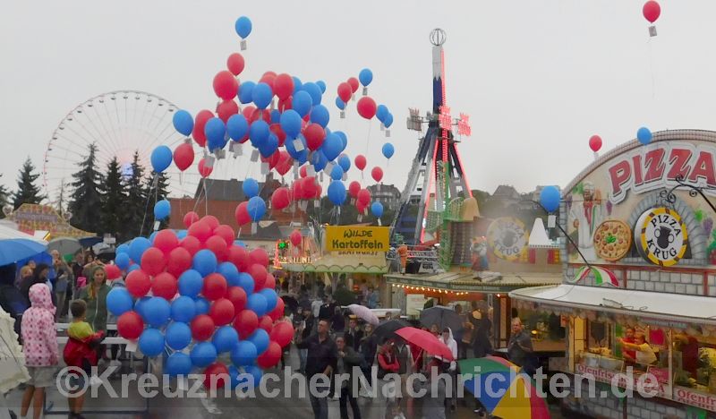 Jahrmarkt KH 2017 Eröffnung Ballons